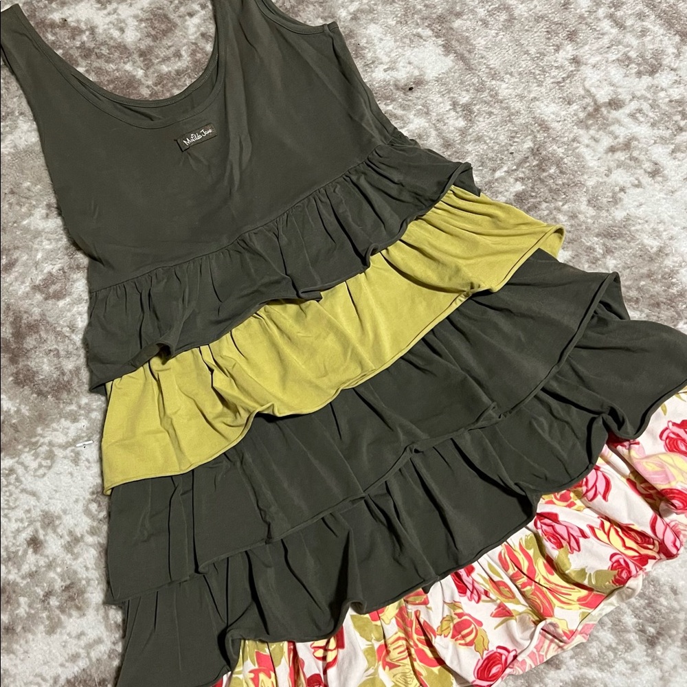 Vtg Matilda Jane Ruffle Tunic - Picture 4 of 6